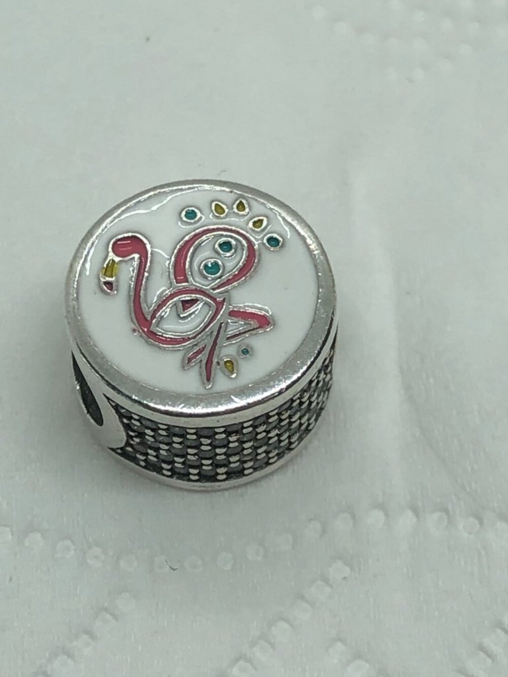 ✨ ✨Pandora Nassau Bahamas Flamingo Bead Charm